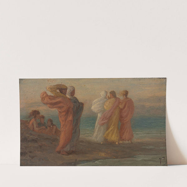 The Music Party (c. 1875) by Elihu Vedder