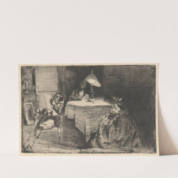 The Music Room (ca. 1858–1859) by James Abbott McNeill Whistler