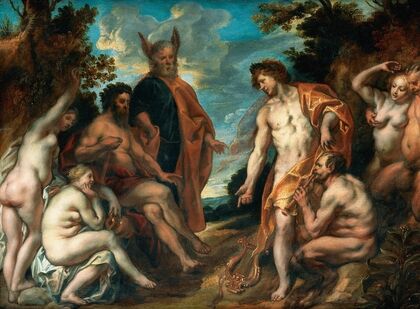 The Musical Contest between Apollo And Pan