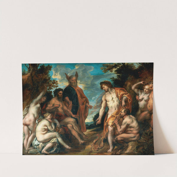 The Musical Contest between Apollo And Pan by Jacob Jordaens