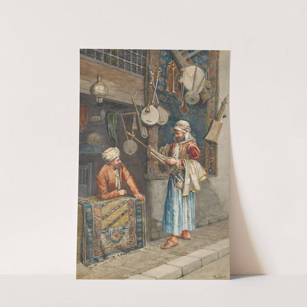 The Musical Instruments Seller by Paolo Folchi