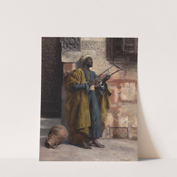 The Musician (1884) by Rudolf Ernst