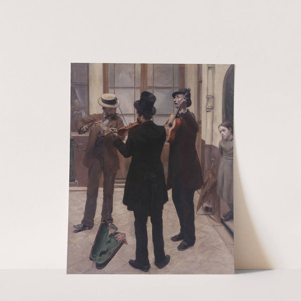 The musicians by Paul-Albert Bartholomé