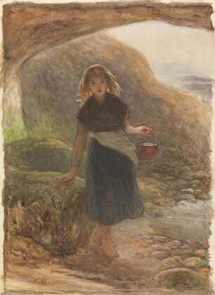 The Mussel Gatherer (1861)