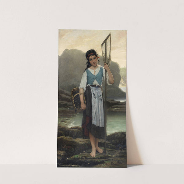 The Mussel Gatherer by Alfred Guillou