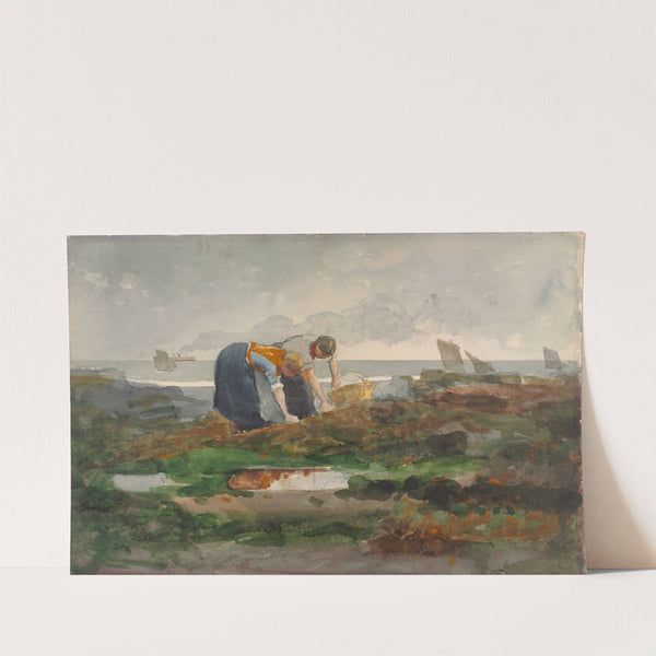 The Mussel Gatherers (circa 1881) by Winslow Homer