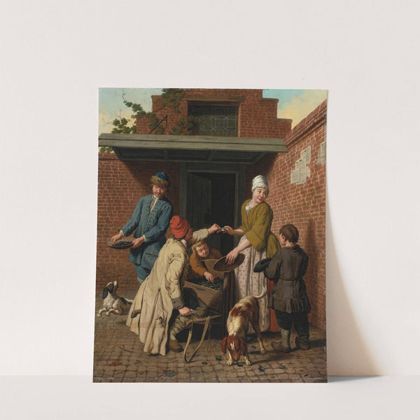 The Mussel Seller by Jan Josef Horemans The Elder