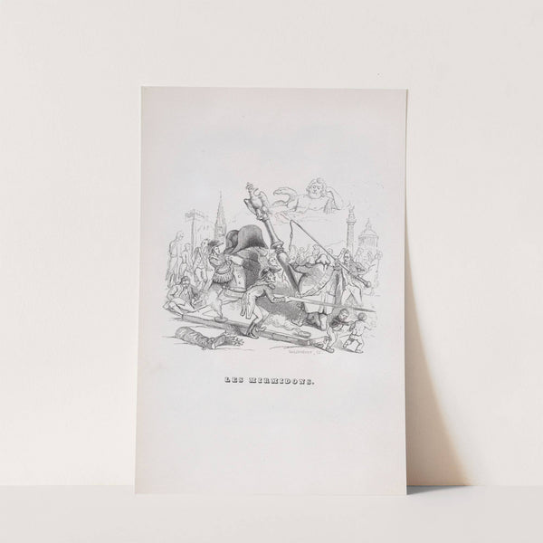 The Myrmidons by J. J. Grandville