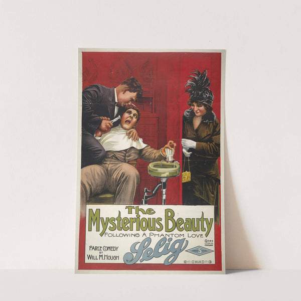 The mysterious beauty Following a phantom love. by Goes Litho. Co.