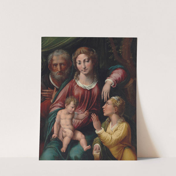 The Mystic Marriage of Saint Catherine by Biagio Pupini