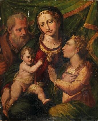 The Mystic Marriage of Saint Catherine