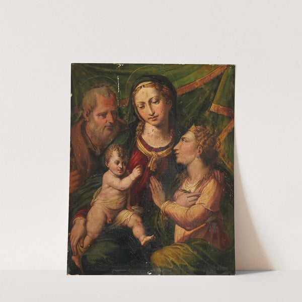 The Mystic Marriage of Saint Catherine by Biagio Pupini