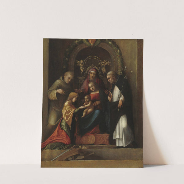 The Mystic Marriage of Saint Catherine by Correggio