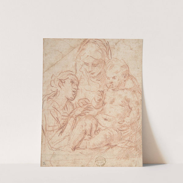 The Mystic Marriage of Saint Catherine by Simone Cantarini