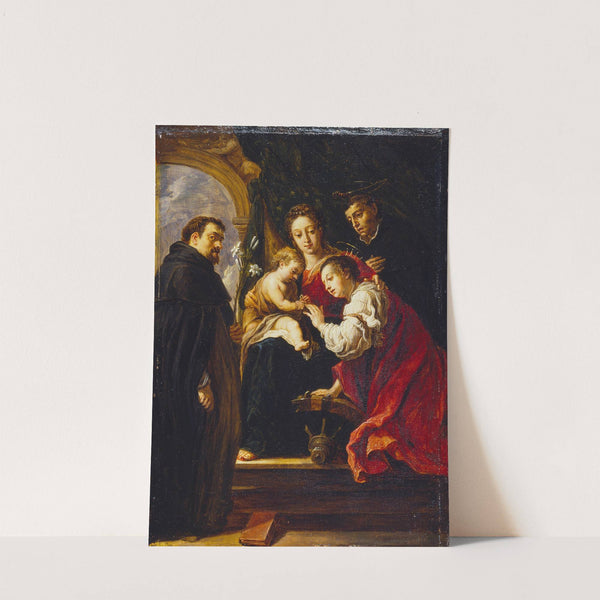 The Mystic Marriage of Saint Catherine (after Fetti) by David Teniers The Younger