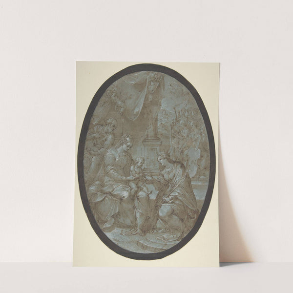 The Mystic Marriage of Saint Catherine of Alexandria by Avanzino Nucci