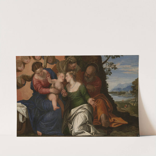 The Mystic Marriage of Saint Catherine of Alexandria by Paolo Veronese