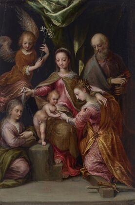 The Mystic Marriage of Saint Catherine of Alexandria