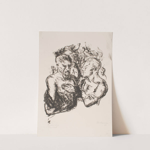 The Narrator and Petroff (1912) by Max Beckmann