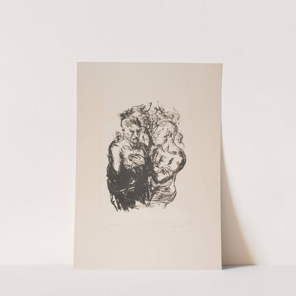 The Narrator and Petroff (1912) by Max Beckmann