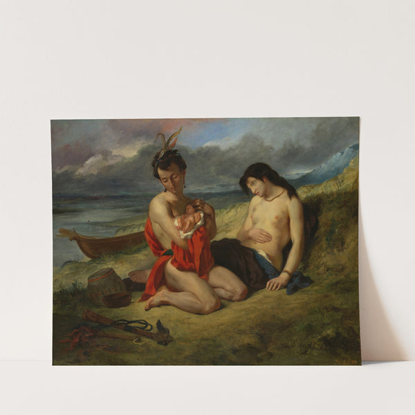 The Natchez (1823–24 and 1835) by Eugène Delacroix