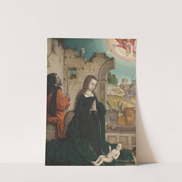 The Nativity by Juan de Flandes