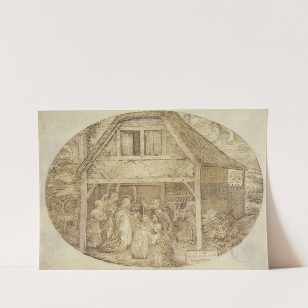 The Nativity by Johan Wierix