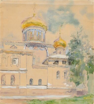 The Nativity Cathedral of the Savvino-Storozhevsky Monastery near Zvenigorod