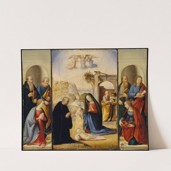 The Nativity with Saints by Ridolfo Ghirlandaio