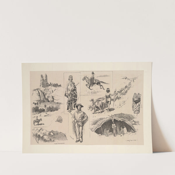 The Navajo Indians (1890) by Frederic Remington