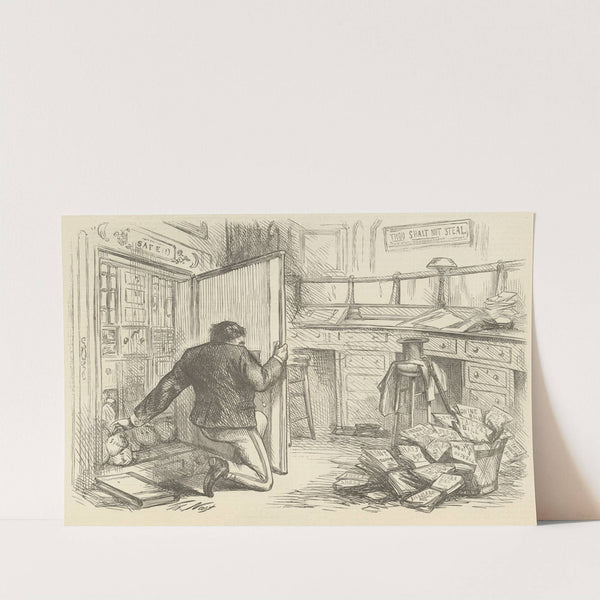 The necessity of the period — ‘to make both ends meet’ (1869) by Thomas Nast