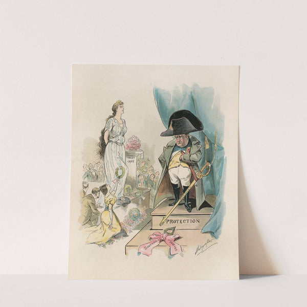 The neglected idol by Louis Dalrymple