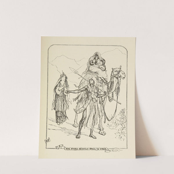 The Negro compels Udea to walk by Henry Justice Ford