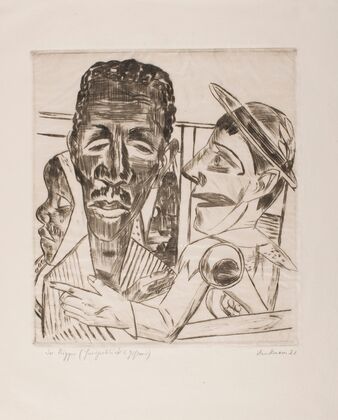 The Negro, plate 6 from the portfolio ‘Annual Fair’ (1921)