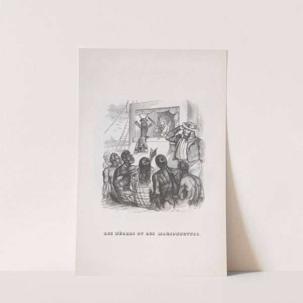 The Negroes and the Puppets by J. J. Grandville