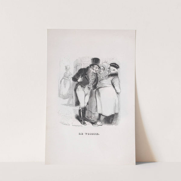 The Neighbor by J. J. Grandville