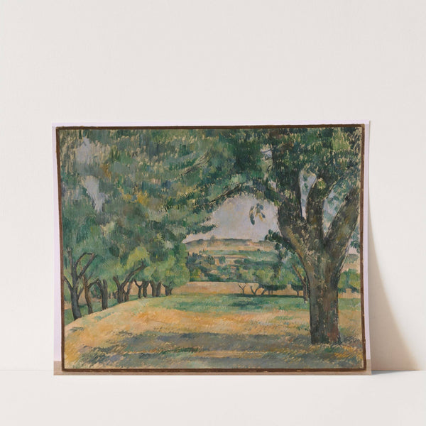 The Neighborhood of Jas de Bouffan (1885) by Paul Cézanne