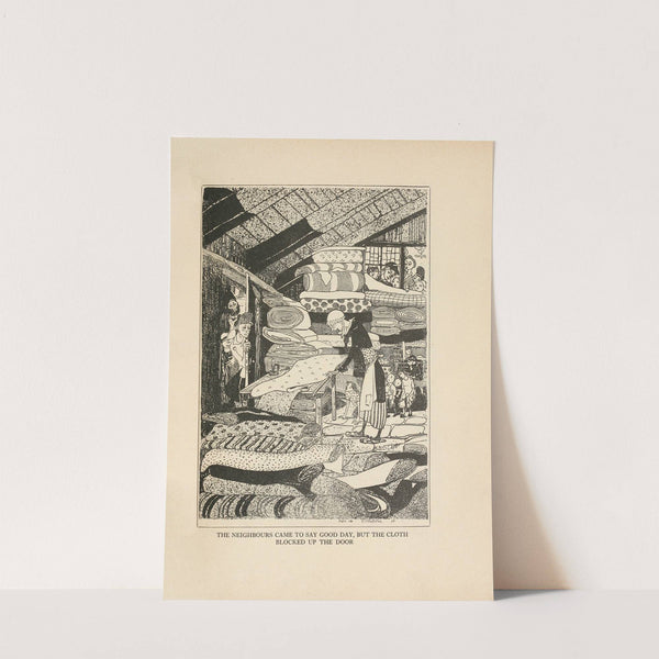 The Neighbours came to say Good Day by Jean de Bosschère