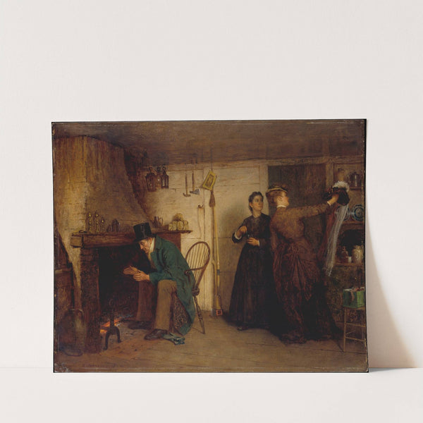 The New Bonnet (1876) by Eastman Johnson