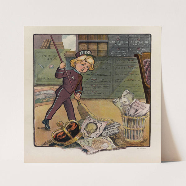 The new boy (1905) by Frank Arthur Nankivell