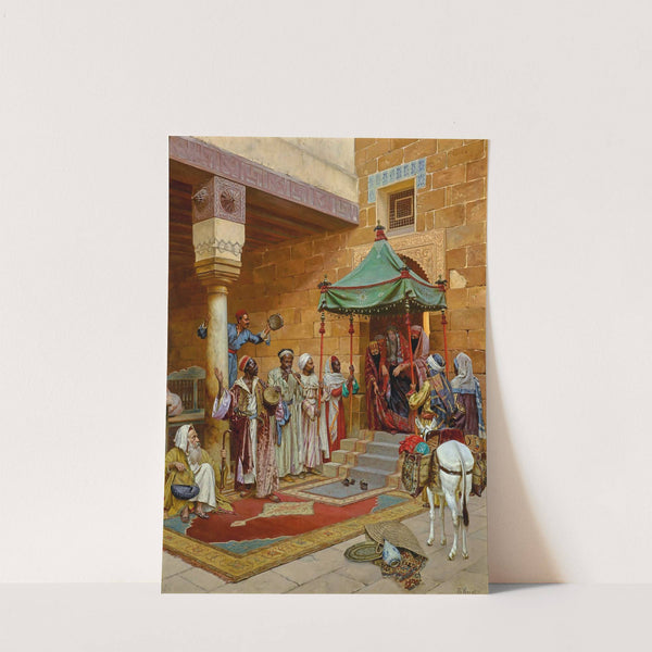 The New Bride by Rudolf Ernst