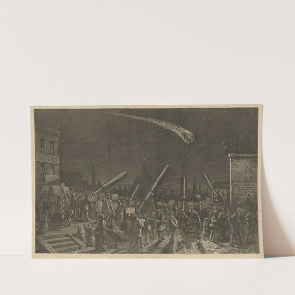 The new comet — a phenomenon now visible in all parts of the United States (1870) by Thomas Nast