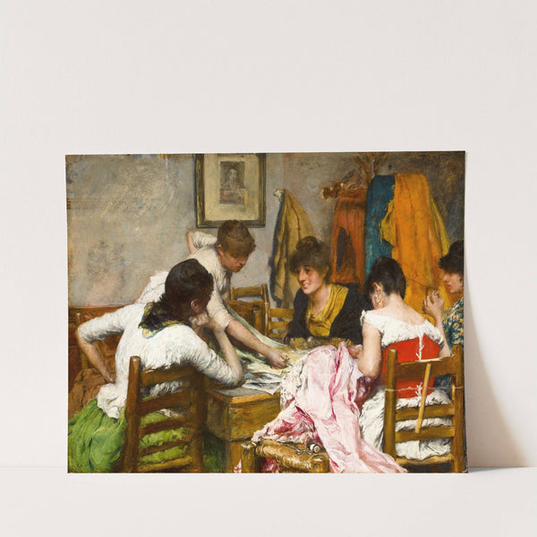 The New Dress by Charles Frederick Ulrich