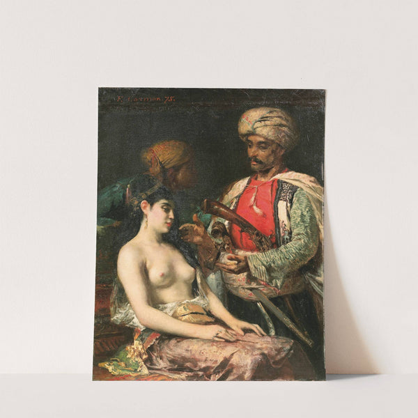 The New Favourite (1875) by Fernand Cormon