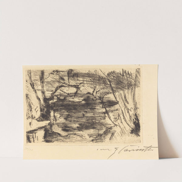 The New Lake (Der Neue See) (1920) by Lovis Corinth