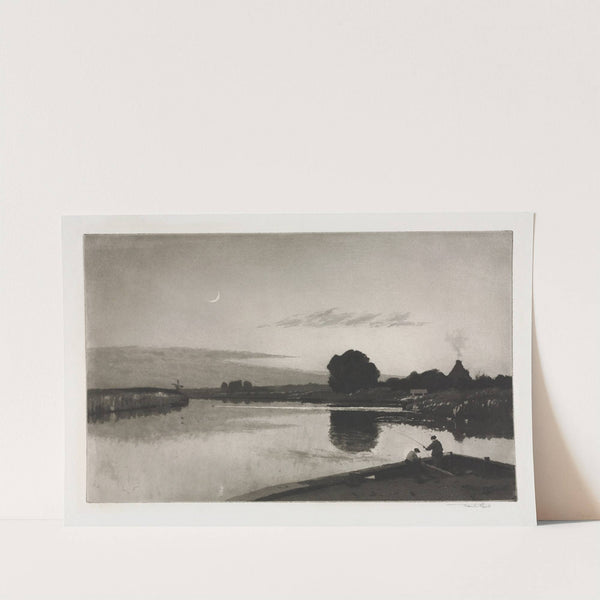 The New Moon by Sir Frank Short