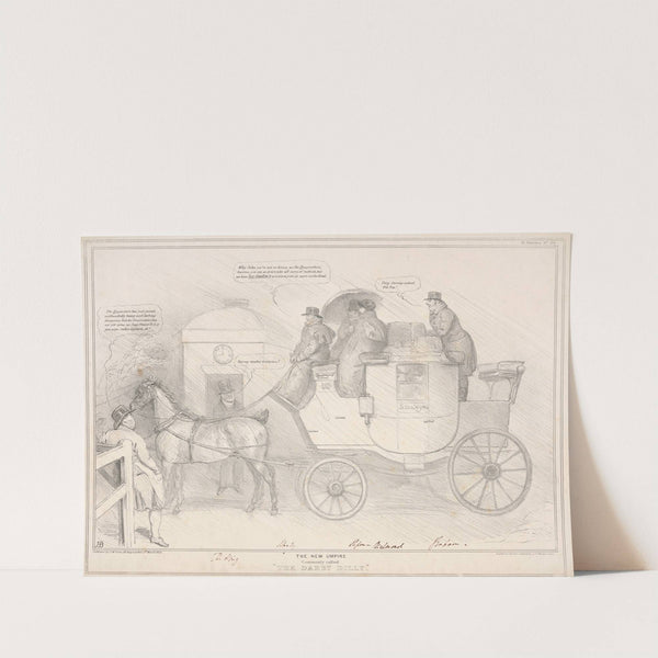 The new umpire commonly called the Darby Dilly. (1835) by John Doyle