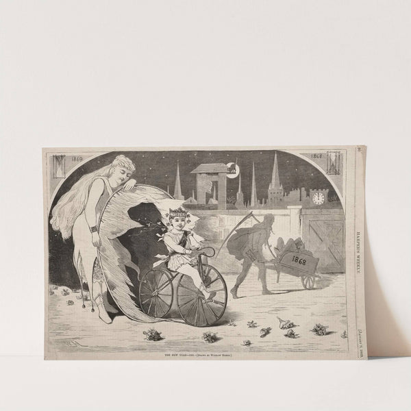 The New Year – 1869 (1868) by Winslow Homer