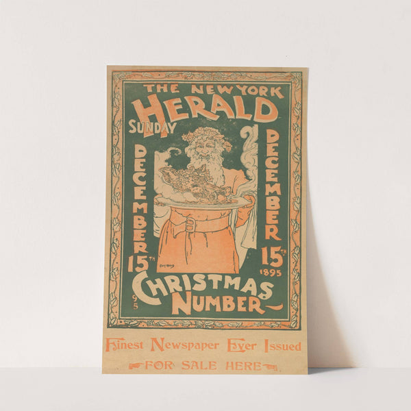 The New York Herald; Sunday, December 15 (1895) by Louis Rhead