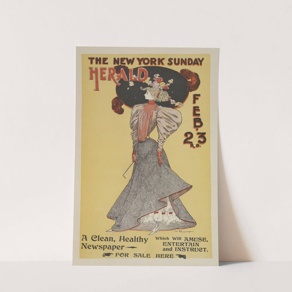 The New York Sunday herald. Feb. 23rd by Charles Hubbard Woodbury